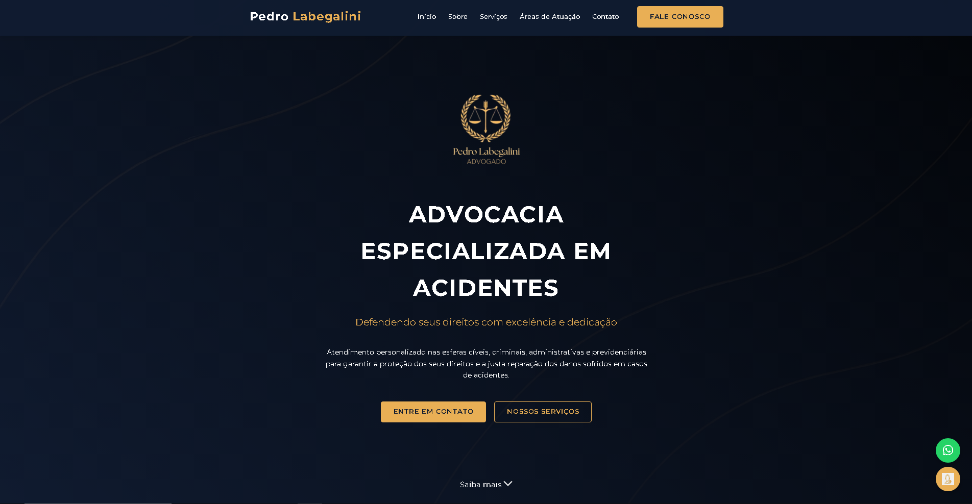 Site para Advogado